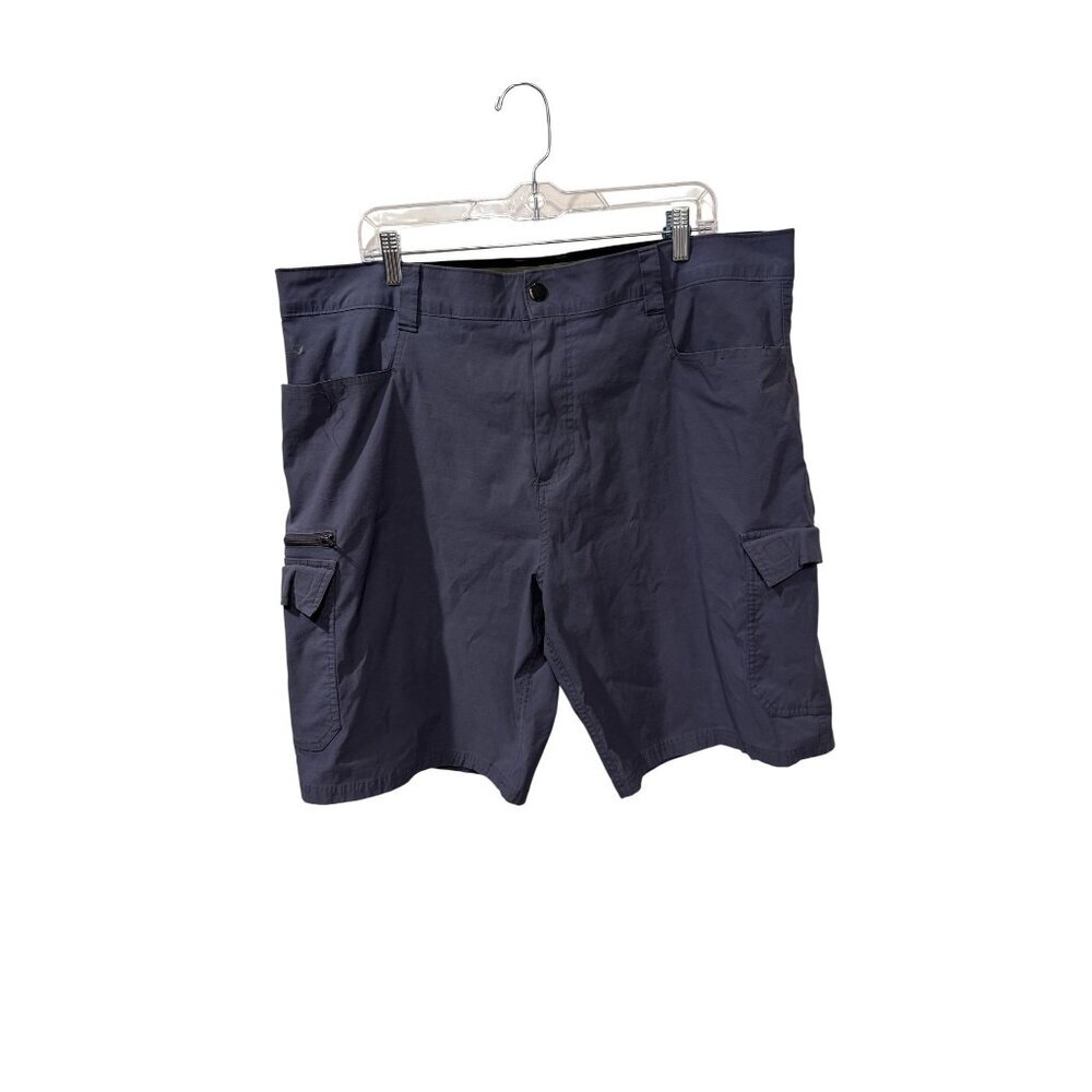 Orvis Mens Navy Cargo Shorts Size 40 Lightweight With Multiple Pockets